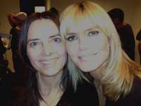 Heidi Klum und Ute Glaser